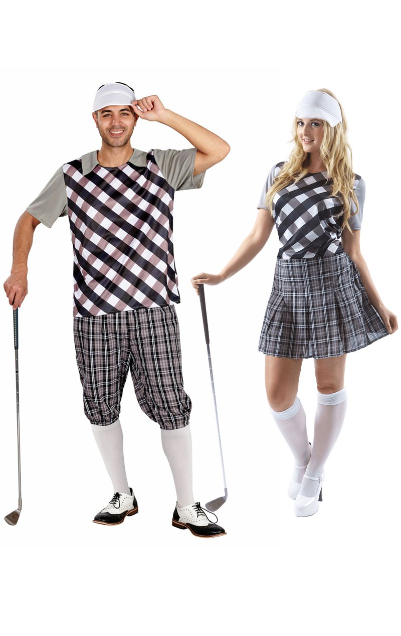 Black Golfer Couples Costume - Fancydress.com