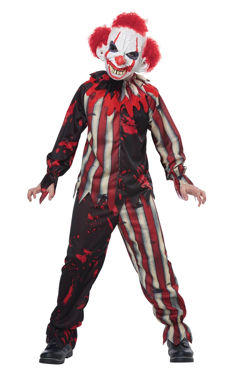 Boys Killer Carnival Clown Costume - Fancydress.com