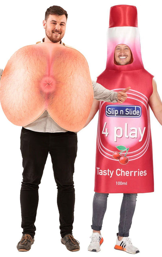 Bum & Pleasure Couples Costume - Fancydress.com