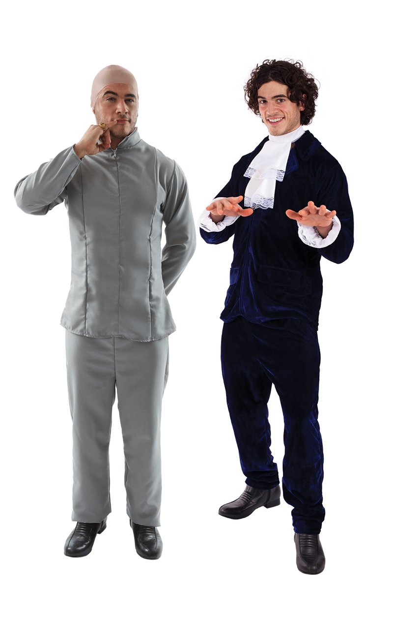 Dr Evil & Austin Powers Couples Costume - Fancydress.com