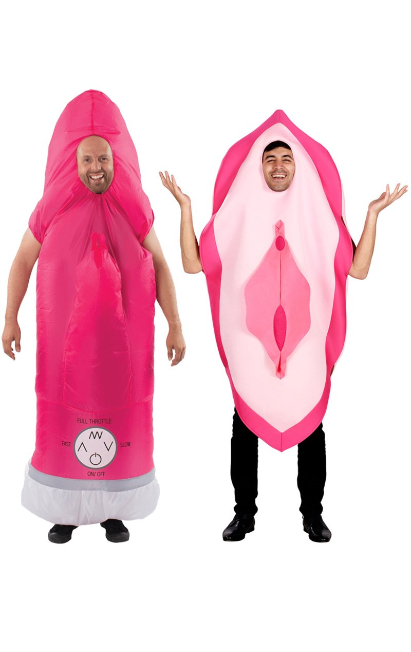 Female Parts Couples Costume - Fancydress.com