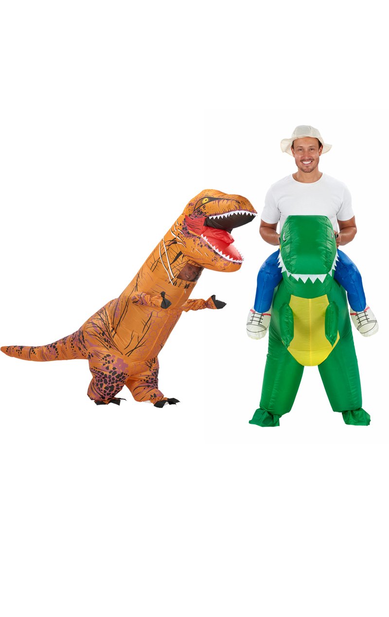 Inflatable Dinosaurs Couples Costume - Fancydress.com