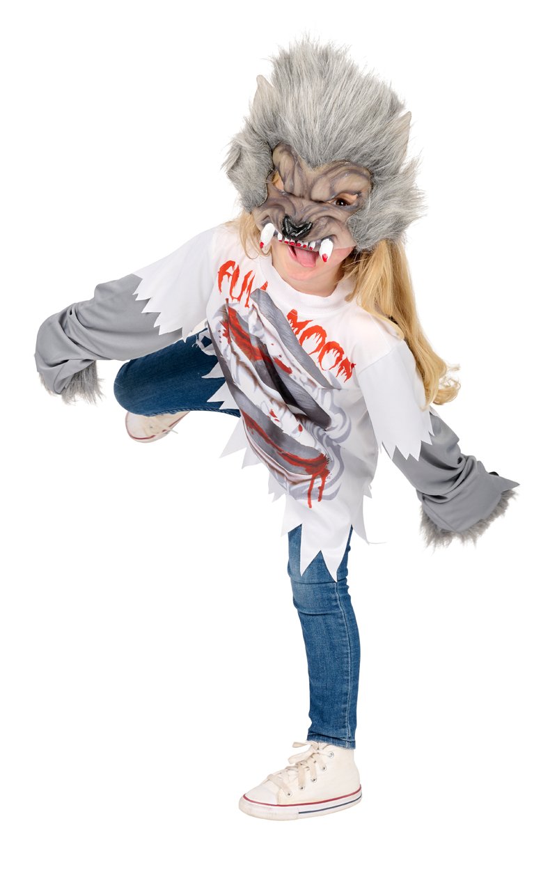 Kids Werewolf Halloween Costume - Fancydress.com