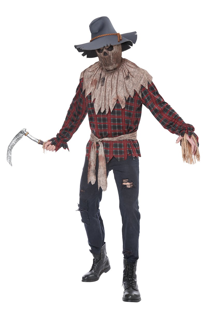 Mens Bad Harvest Scarecrow Costume - Fancydress.com