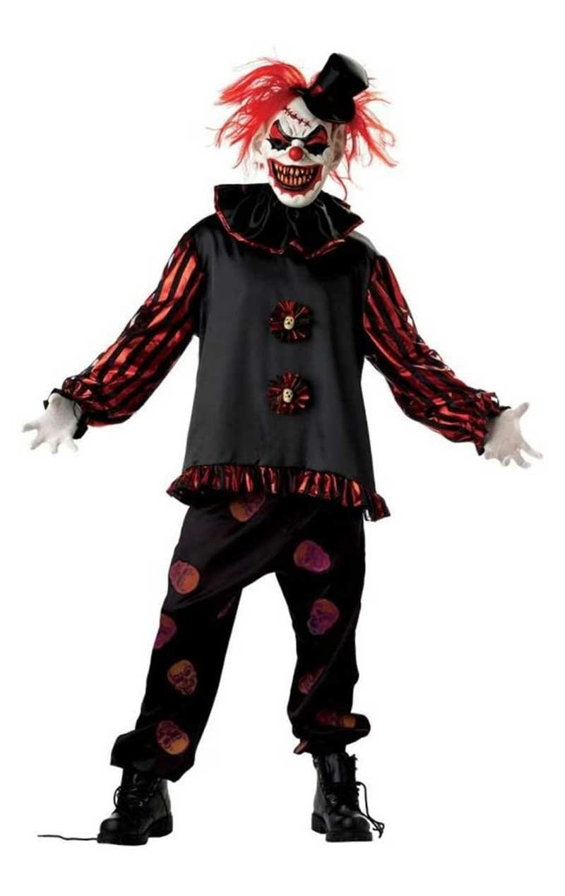 Mens Carver The Killer Clown Costume - Fancydress.com