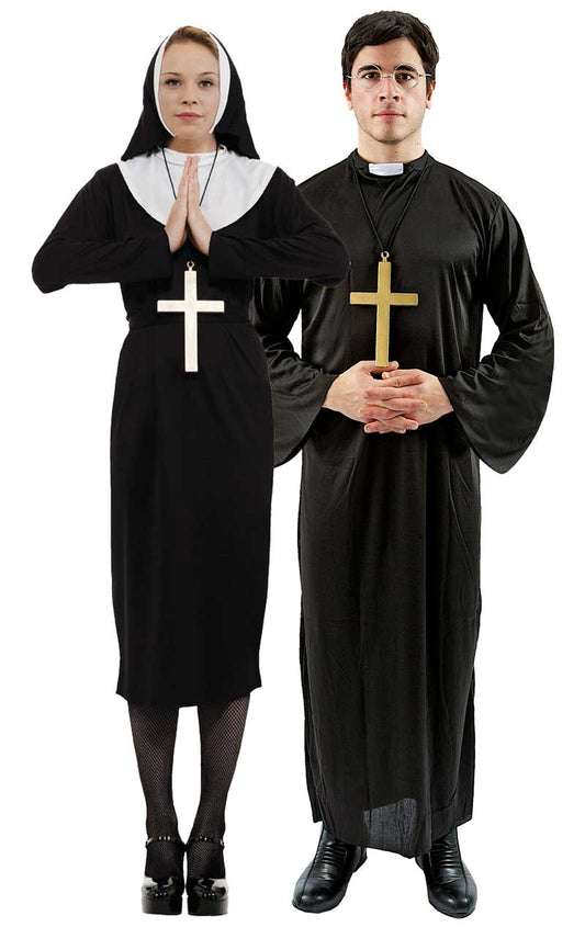 Nun & Vicar - Fancydress.com