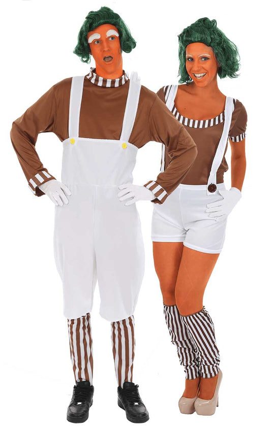 Oompa Loompa Couples Costume - Fancydress.com