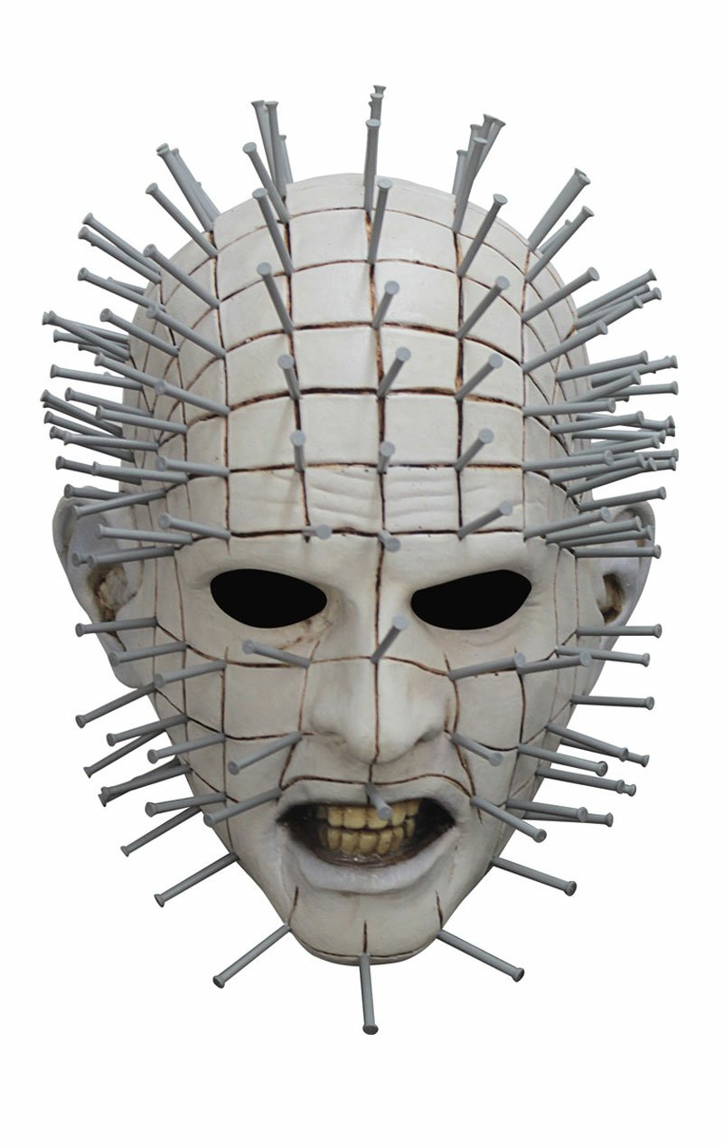 Pinhead Overhead Mask - Fancydress.com