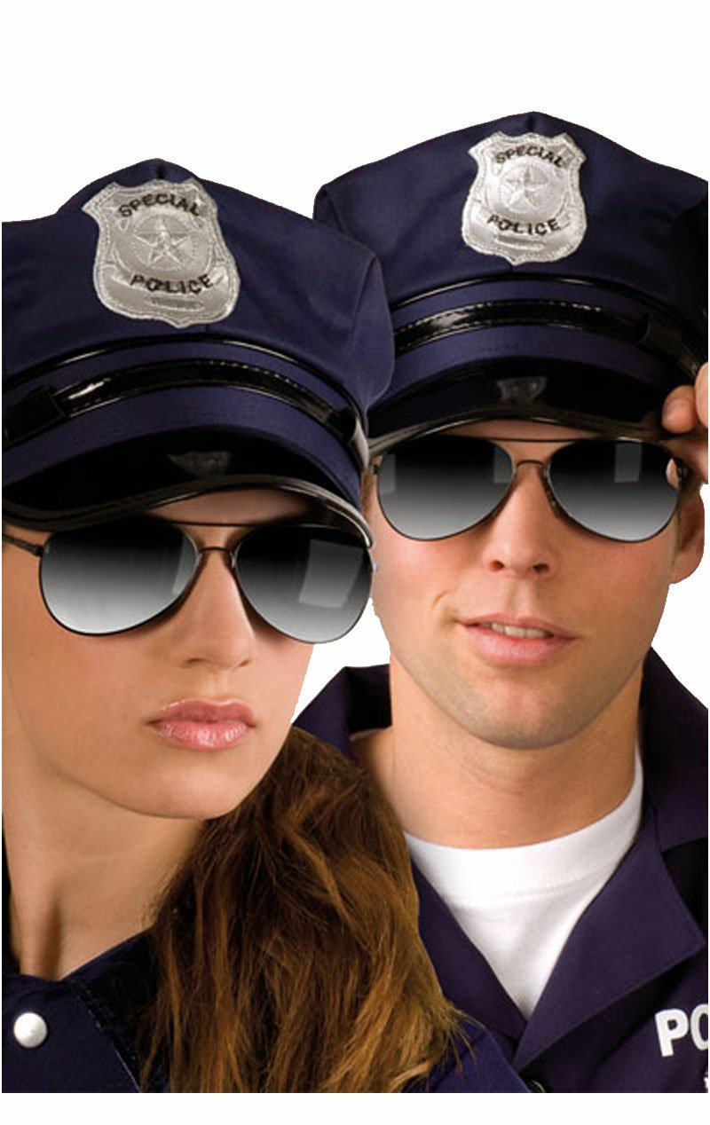 Silver Mirror Glasses Accessory - Fancydress.com