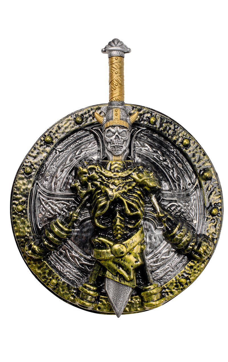 Viking Shield and Sword Accessory - Fancydress.com