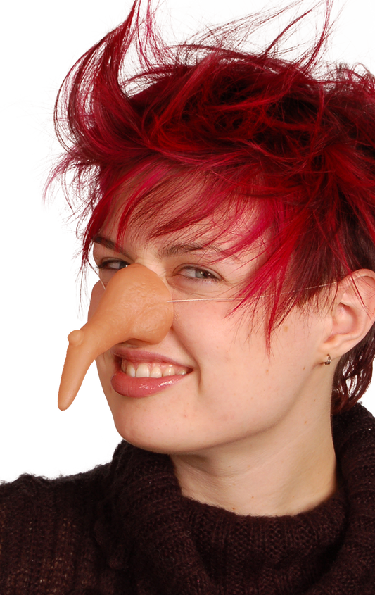 Pointy Prosthetic Witches Nose Accessory