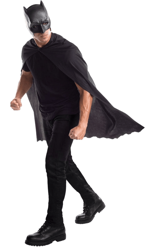 Batman Facepiece & Cape - Adult