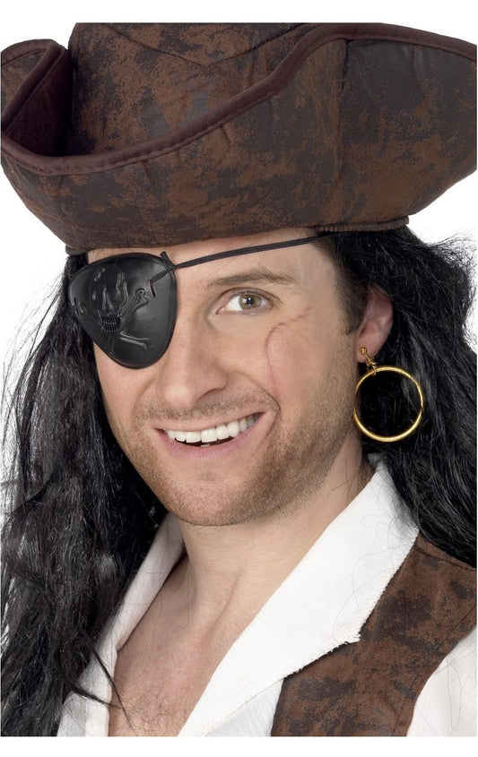 Pirate Eyepatch and Earring