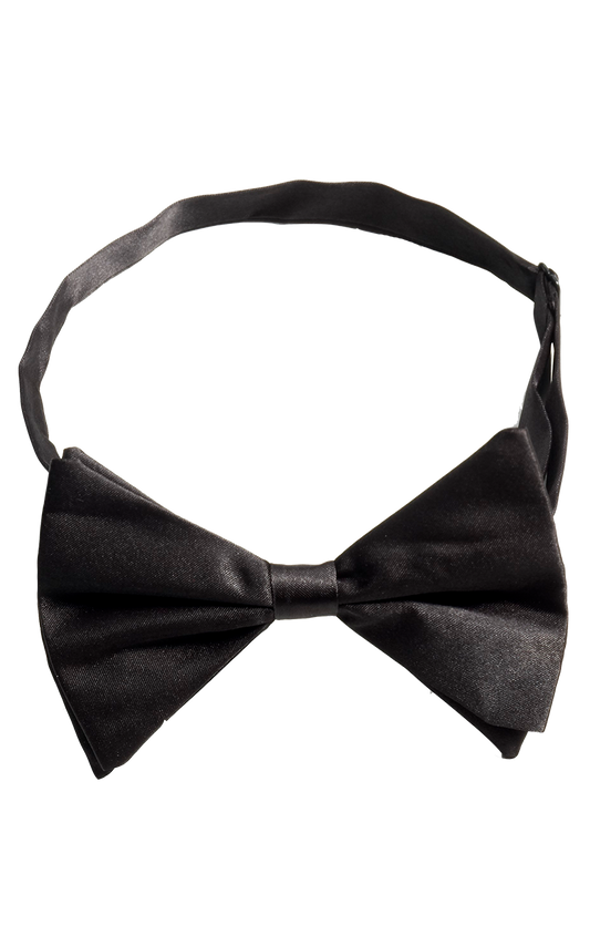 Black Bow Tie Accessory