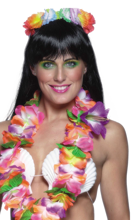 Großes Hawaiian Girland -Accessoire