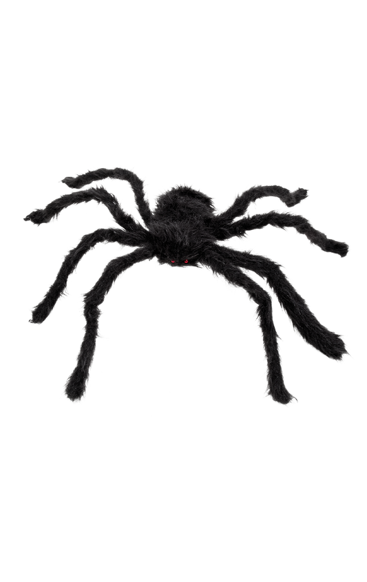 Hairy Spider Black Decoration