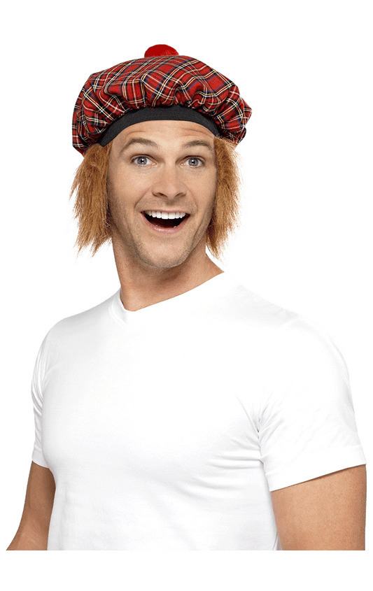 Scottish Hat with Hair Accessory