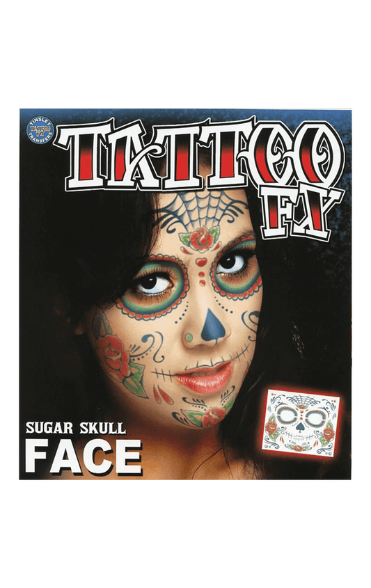 Sugar Skull Face Accessory