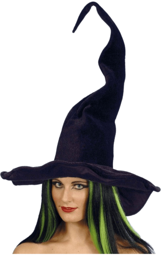 Black Tall & Twisty Witch Hat