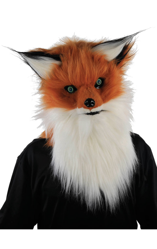 Masque renard avec bouche mobile