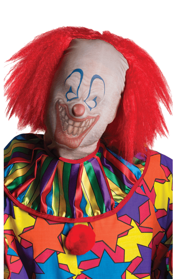 Horror Clown Skinsuit Mask - fancydress.com
