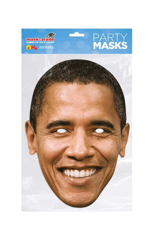 Masque en papier Barack Obama