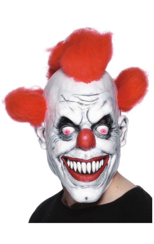 Gruselige Clown -Gesichtsface