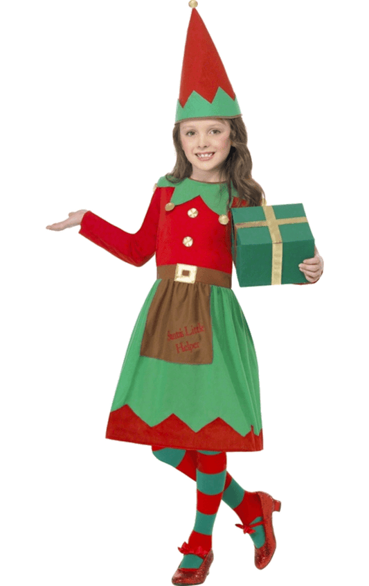 Kids Elf Dress Costume