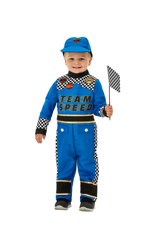 Kids Race Car Driver Kostüm