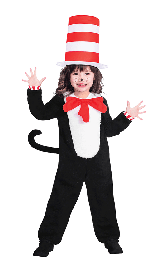 Déguisement chat dans le chapeau enfant