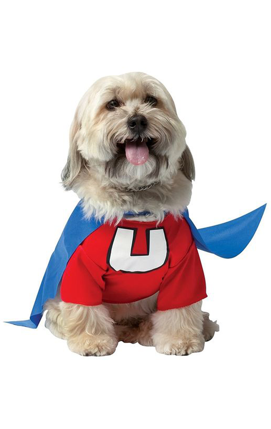 Costume de super-héros pour chien Underdog