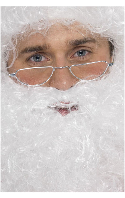 Adult Santa Half Moon Glasses