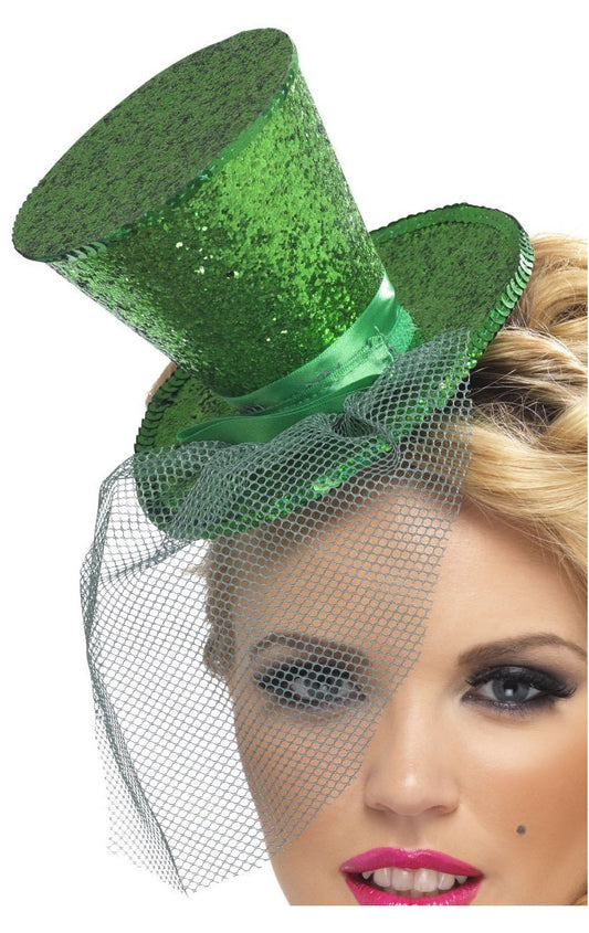 Mini Top Hat Green Accessoire