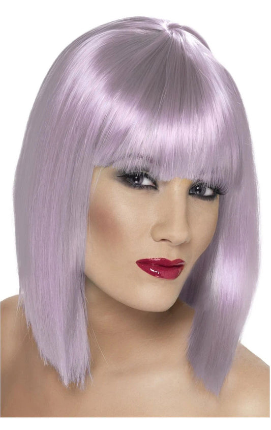 Perruque Glam Lilas