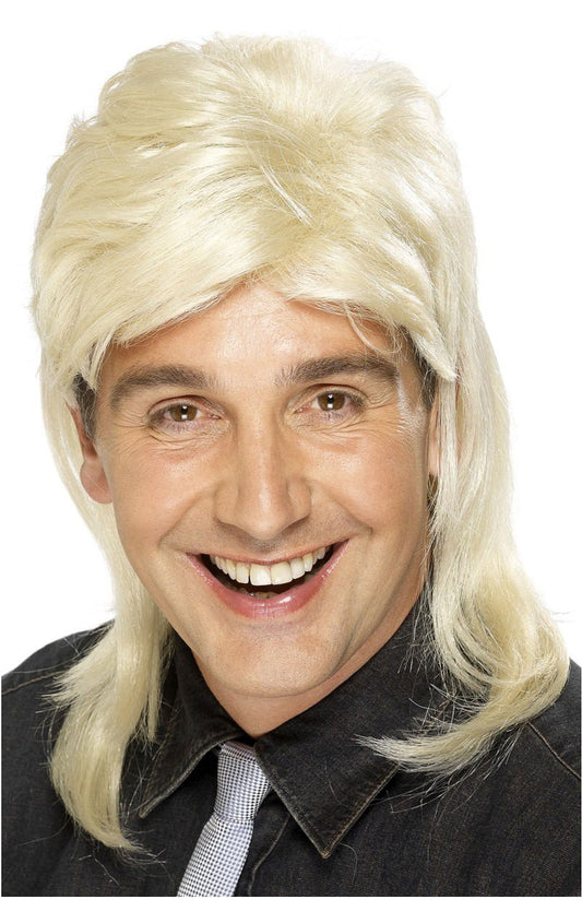 Blonde Mullet Wig