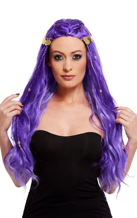 Purple Fortune Teller Wig