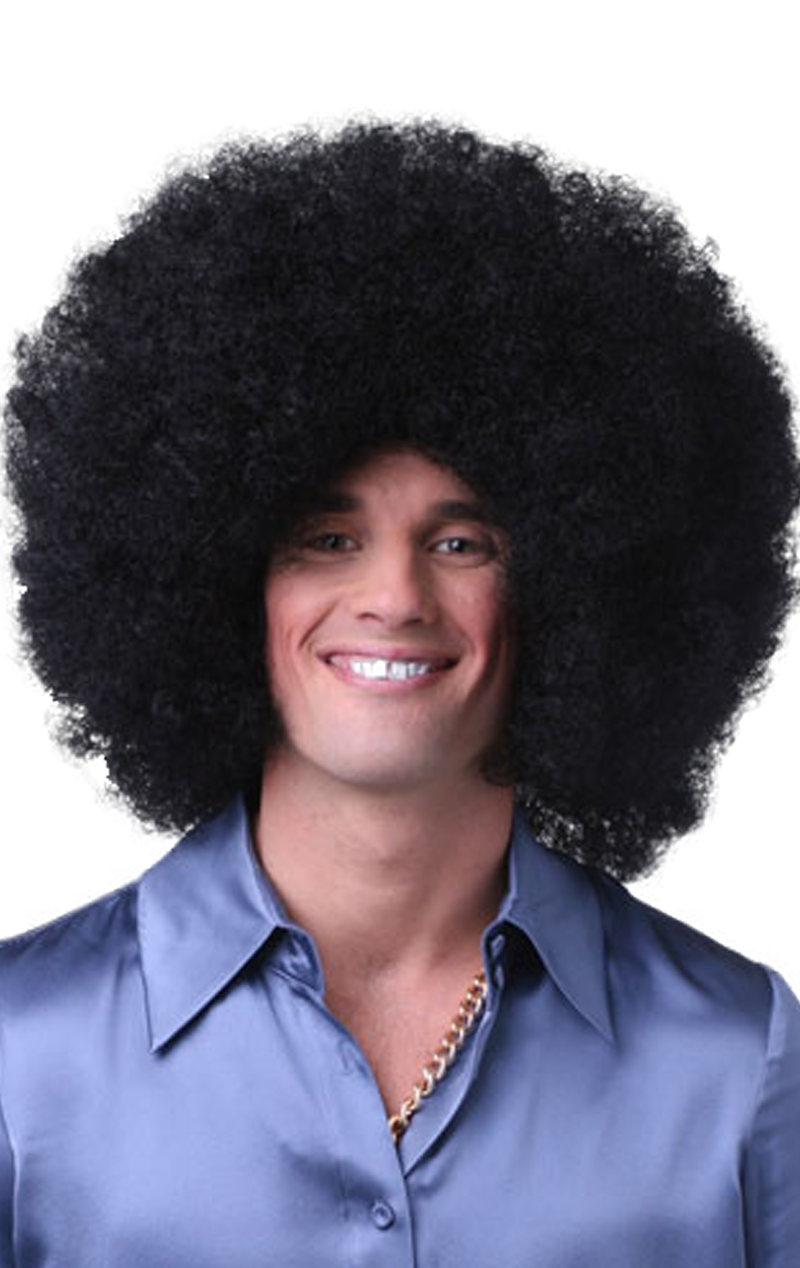 Giant Black Afro Wig