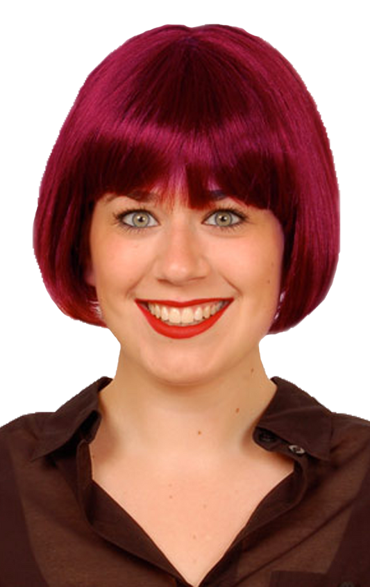 Burgundy Eve Wig Accessory