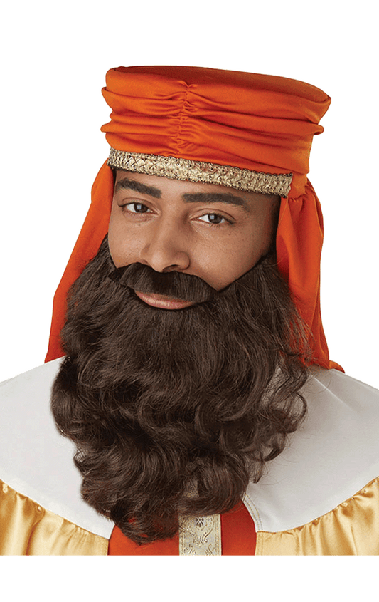 Brown Nativity Wise Man Beard