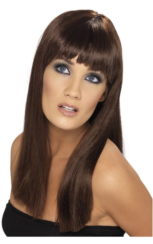 Short Brown Glamourama Wig