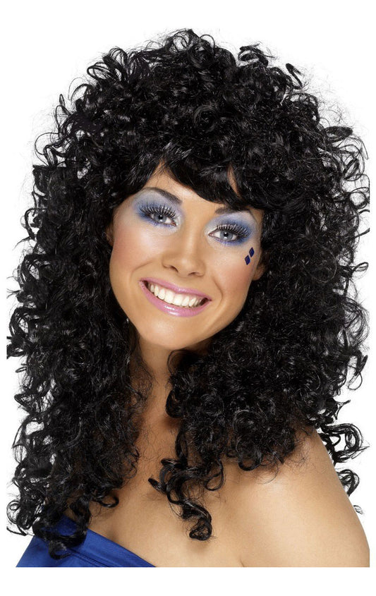 Boogie Babe Black Wig