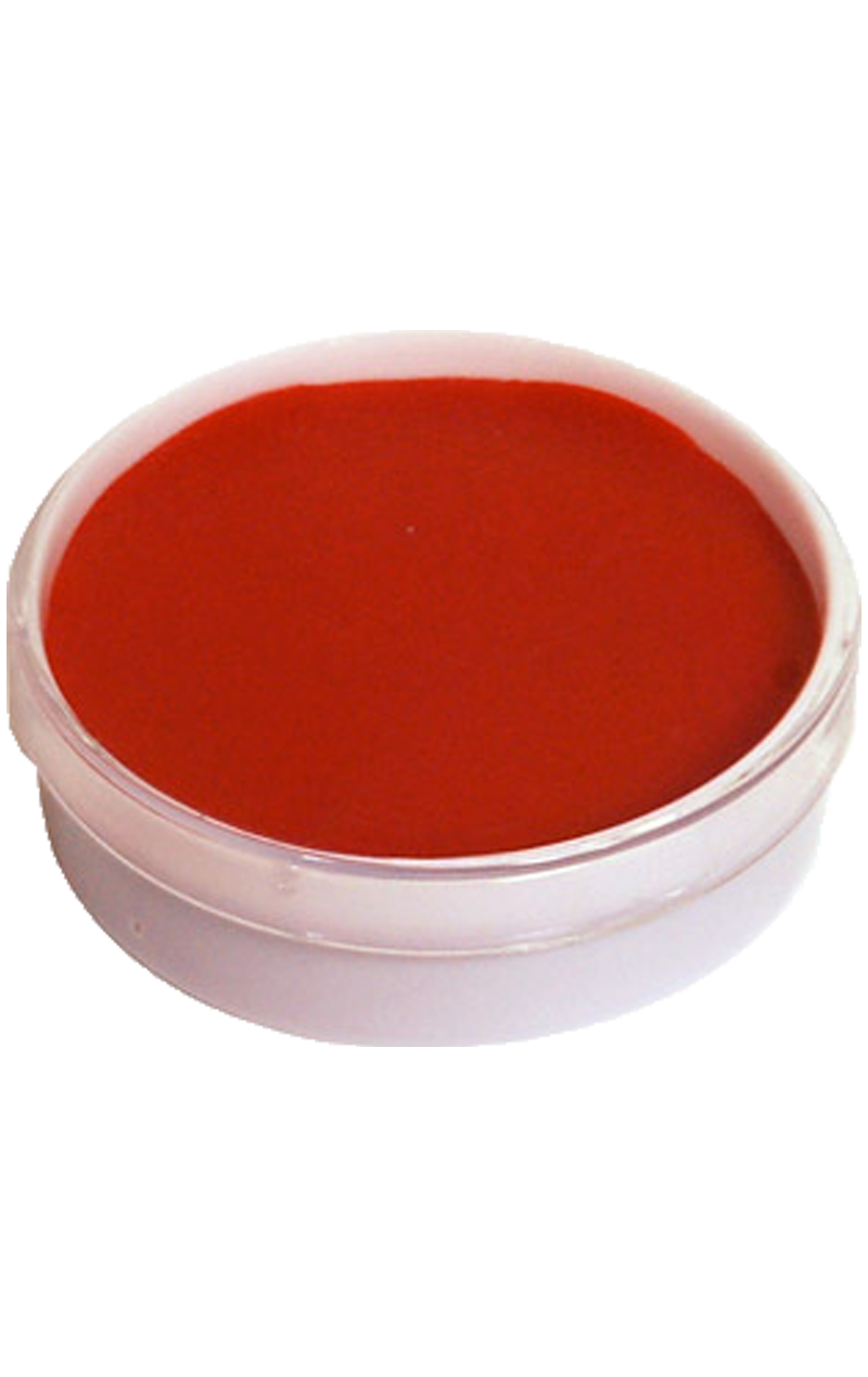 Peinture pour le visage à base de crème rouge