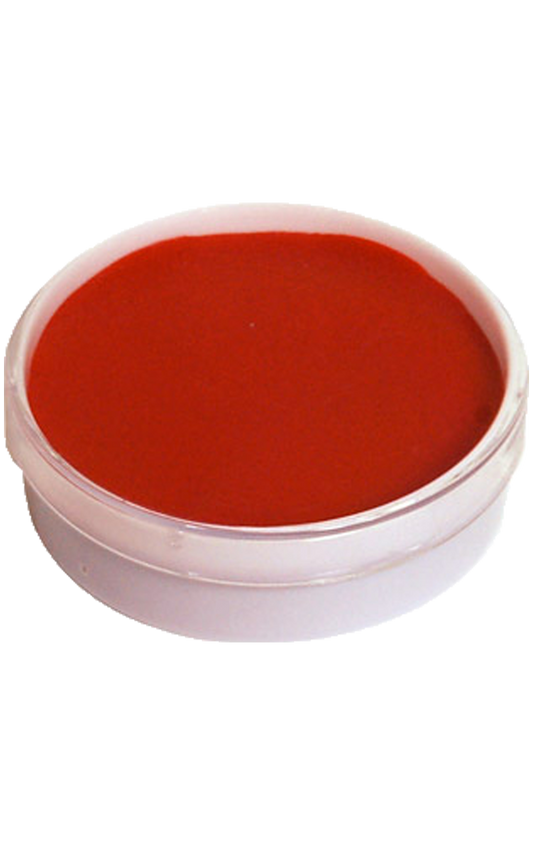 Peinture pour le visage à base de crème rouge