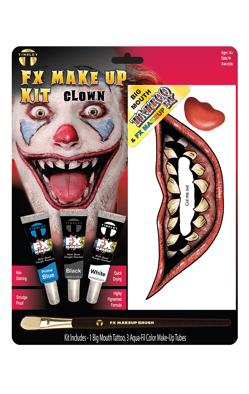 Trousse de maquillage de clown