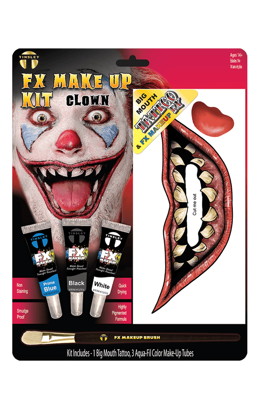 Trousse de maquillage de clown