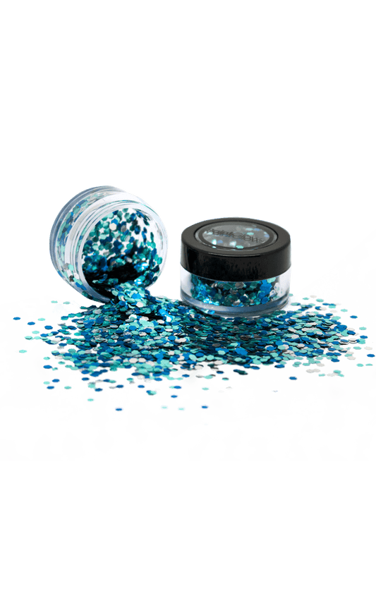 Blue Mix Bio Chunky Glitter