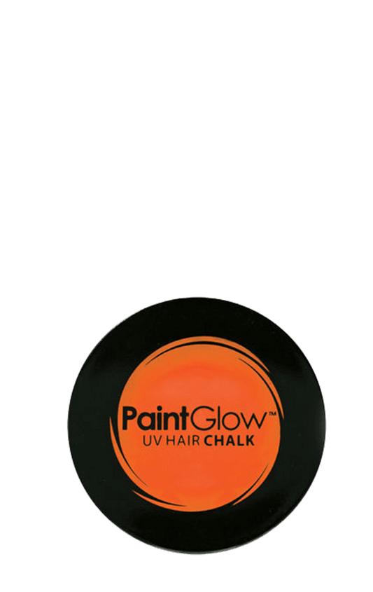 Craie pour cheveux orange fluo