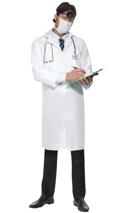 Adult Classic Doctors Coat Costume