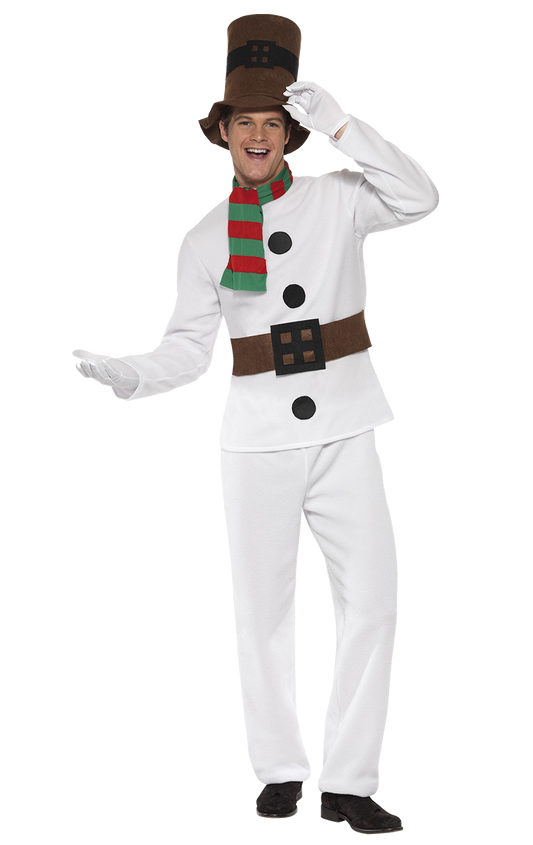 Adult Snowman Suit Costume