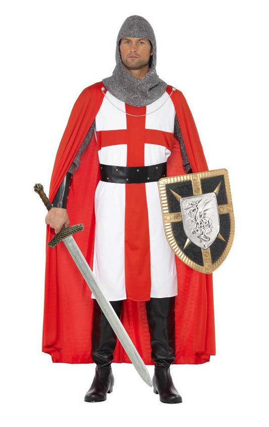 Costume de héros de Saint Georges pour homme